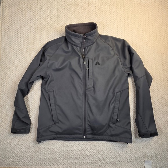 Nike ACG Other - Nike ACG Jacket Men's Large Gray Full Zip Softshell Fleece Lined